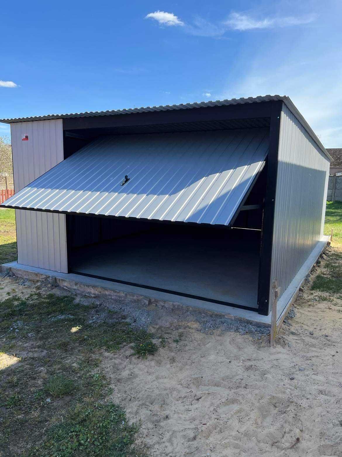 Garaże blaszane na wymiar, garaż 4x6,5x6, 6x5, 6x6,3x5 garaż blaszany,