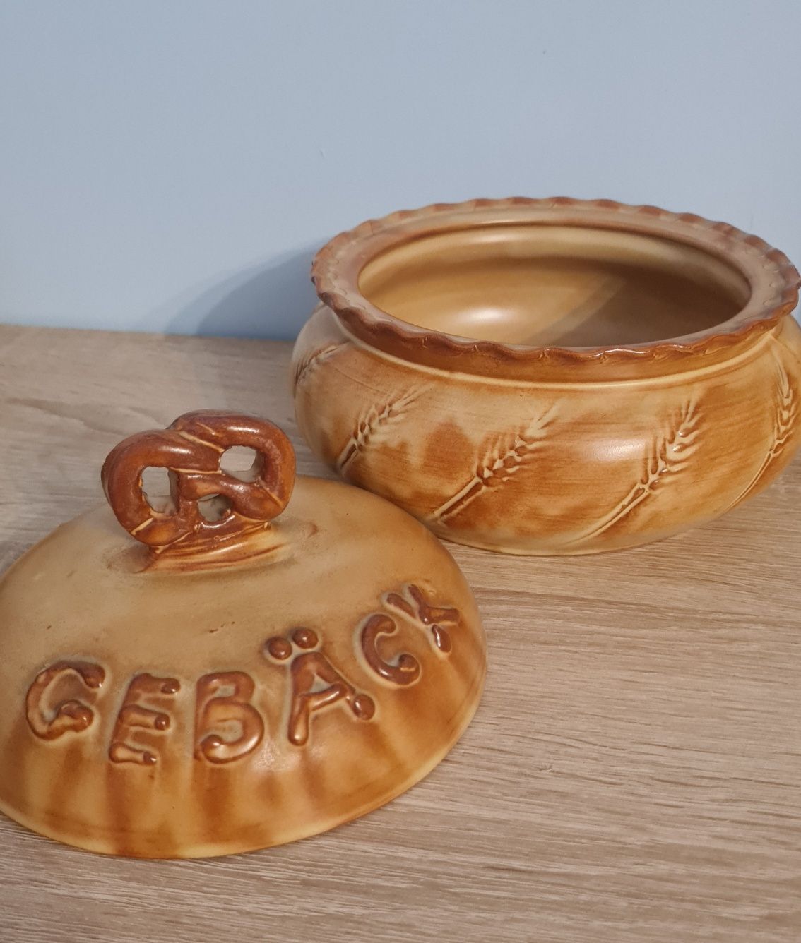 Pojemnik ceramiczny pieczywo/ciastka Vintage