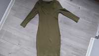 Nowa ! Sukienka w prążki kolor Khaki firma Sinsay  rozmiar S