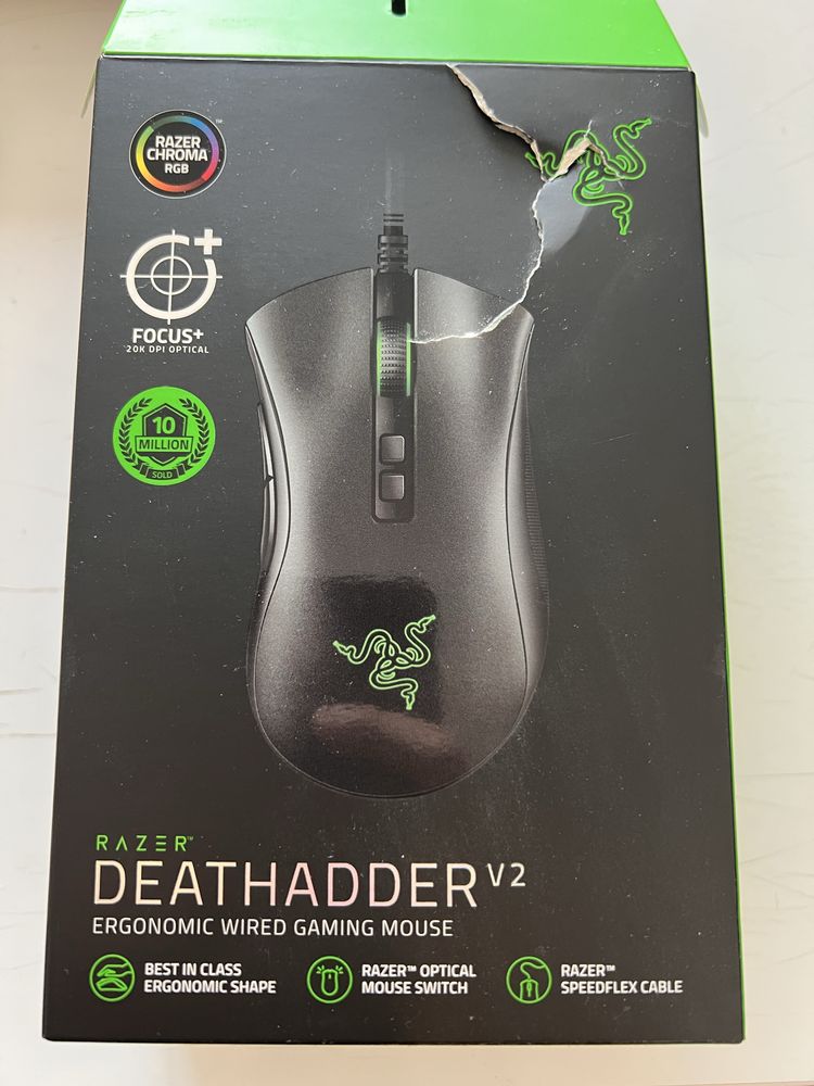 Mysz Razer Deathadder V2 - dobry stan
