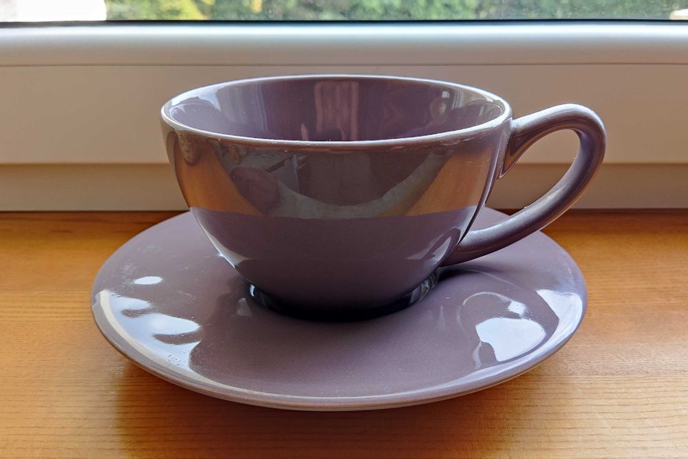 TCHIBO Duża Miska na Dużą Zupę. 500 ml. Piękny Fiolet. Jedyna na OLX!