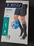 Jobst Sport podkolanówki uciskowe  szaro-różowe rozmiar S - NOWE