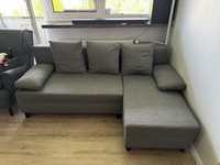 ANGSTA IKEA Rozkładana sofa (narożnik) 3 osobowa z szezlągiem
