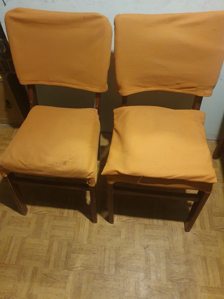 Krzesło prl motylek 2szt