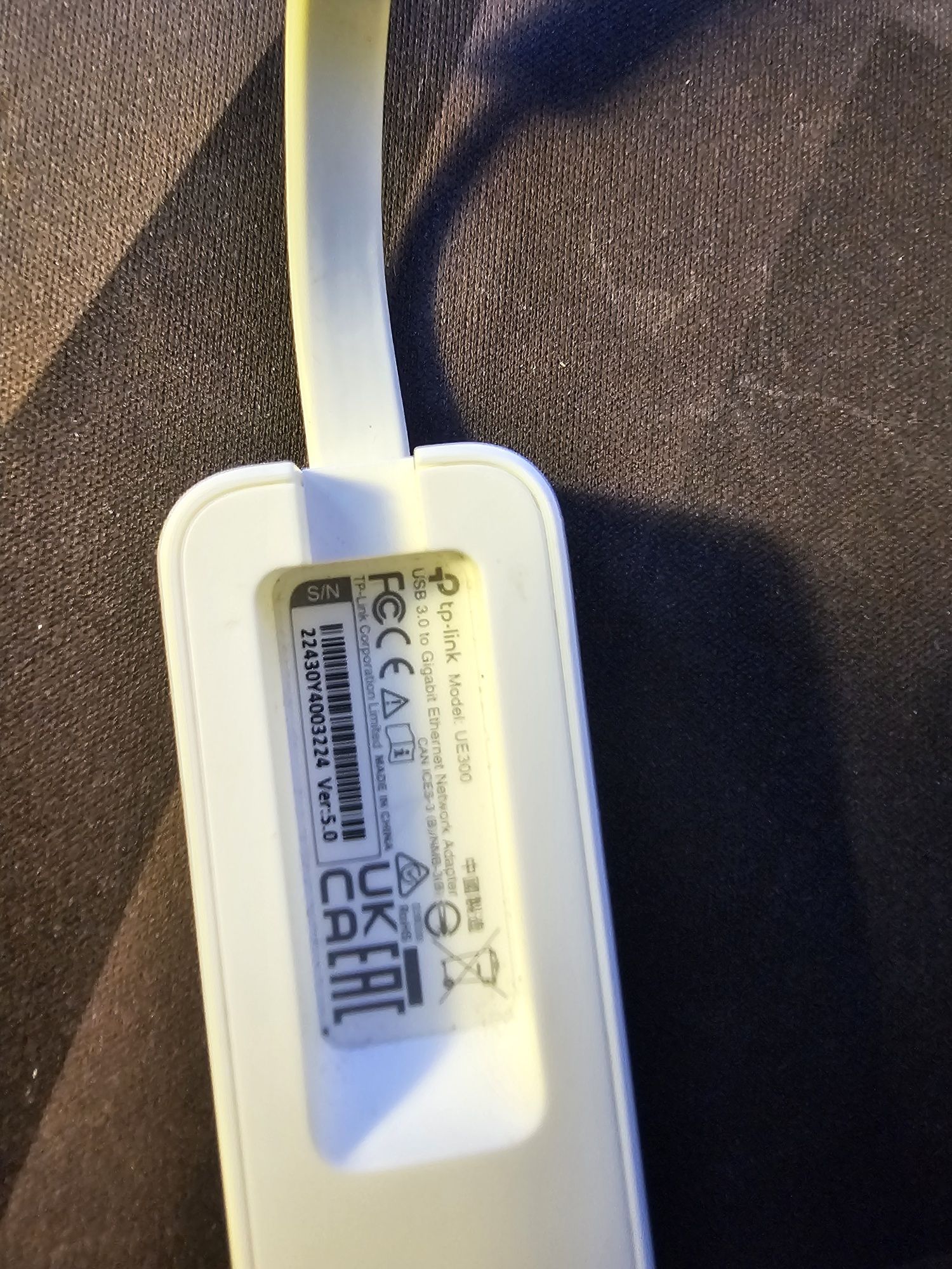 TP-Link UE300 – Adapter USB 3.0 do Ethernet Gigabit RJ45 – jak nowy