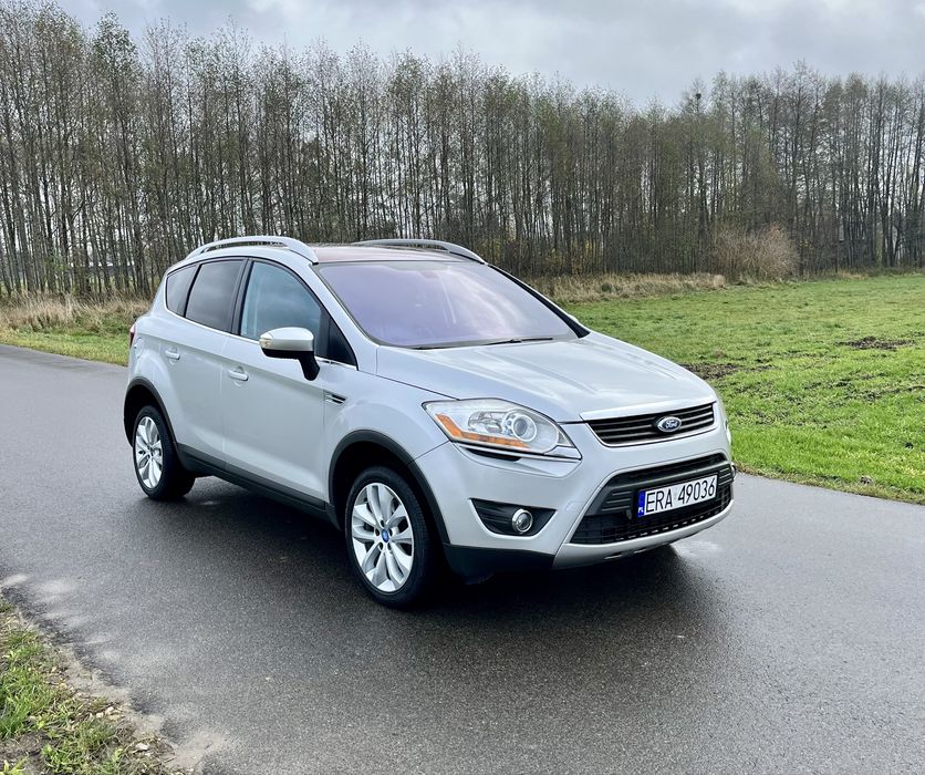 Ford Kuga 2.0 4x4 stan bardzo dobry najbogatsze wyposażenie transport