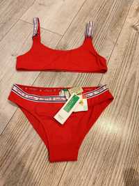 Nowy z metką strój kąpielowy bikini dla dziewczynki Benetton r.146-152