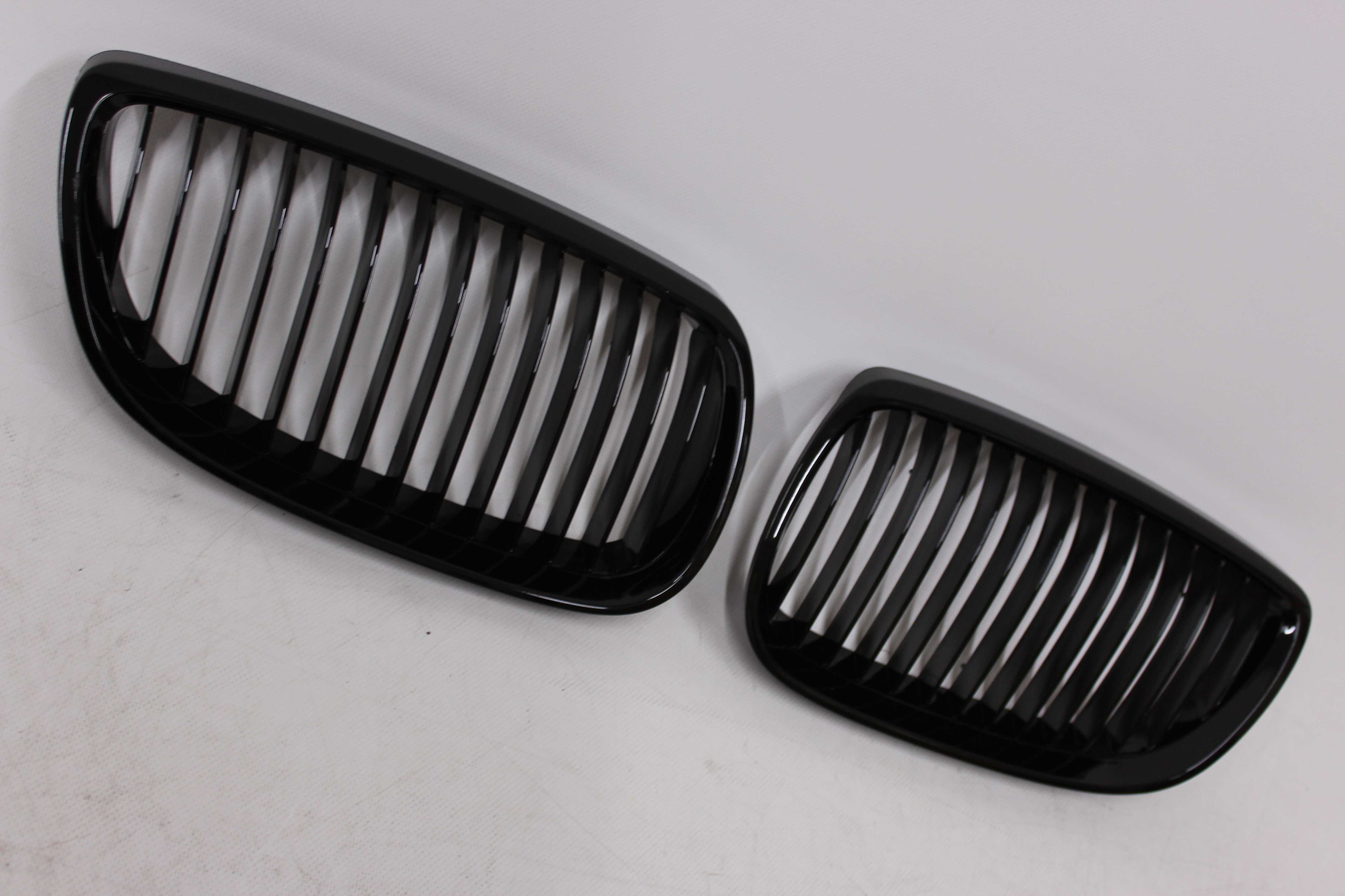 GRILL Nerki Atrapa chłodnicy BMW E92 E93 07-10 GLOSSY BLACK M-Look