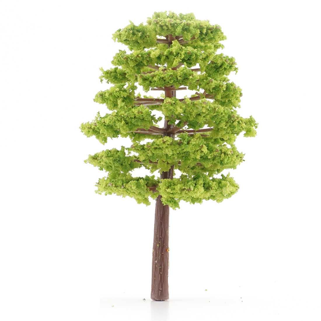 Drzewo liściaste 90mm jasnozielone - drzewko na makiety i dioramy