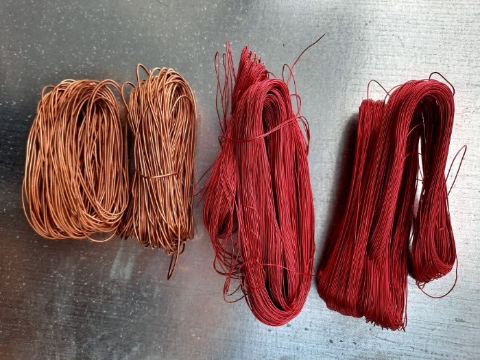 Посеребренная медная проволка диаметр 0.42мм,   1.15мм