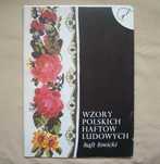 Wzory polskich haftów ludowych, haft łowicki.