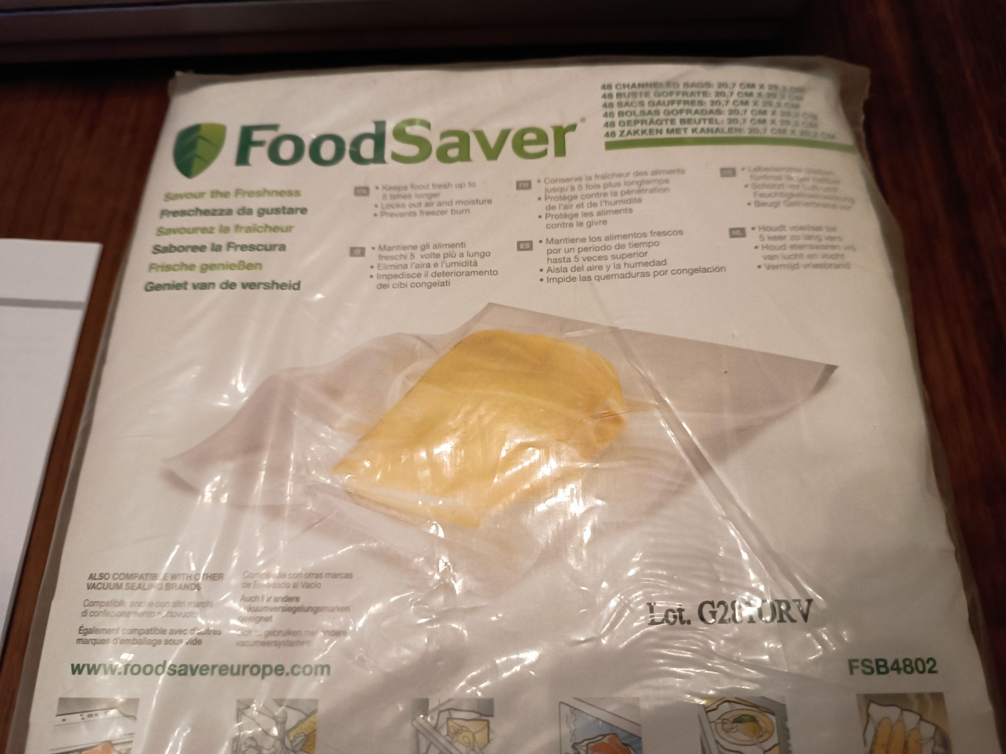 Food saver - sistema para fechar sacos a vácuo