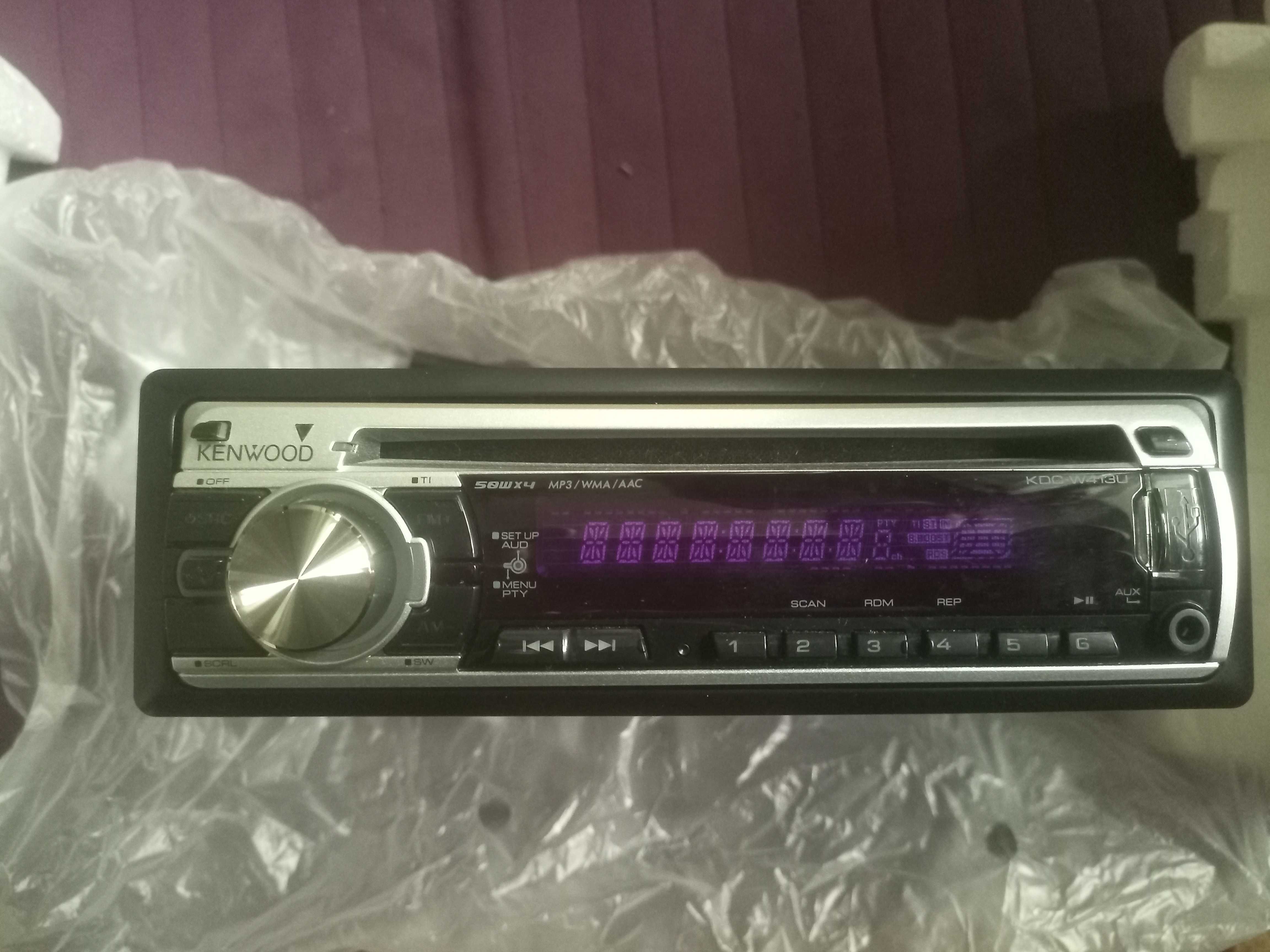 Автомагнітогла Kenwood KDC-W413UAY, нова