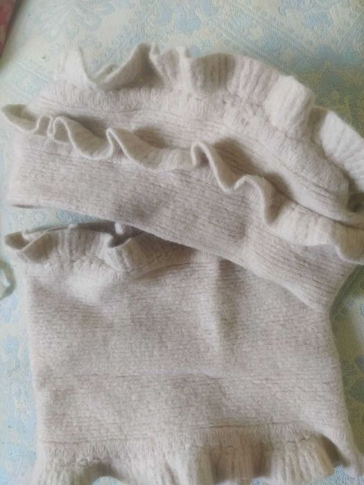 шапка берет жіноча тепла комплект