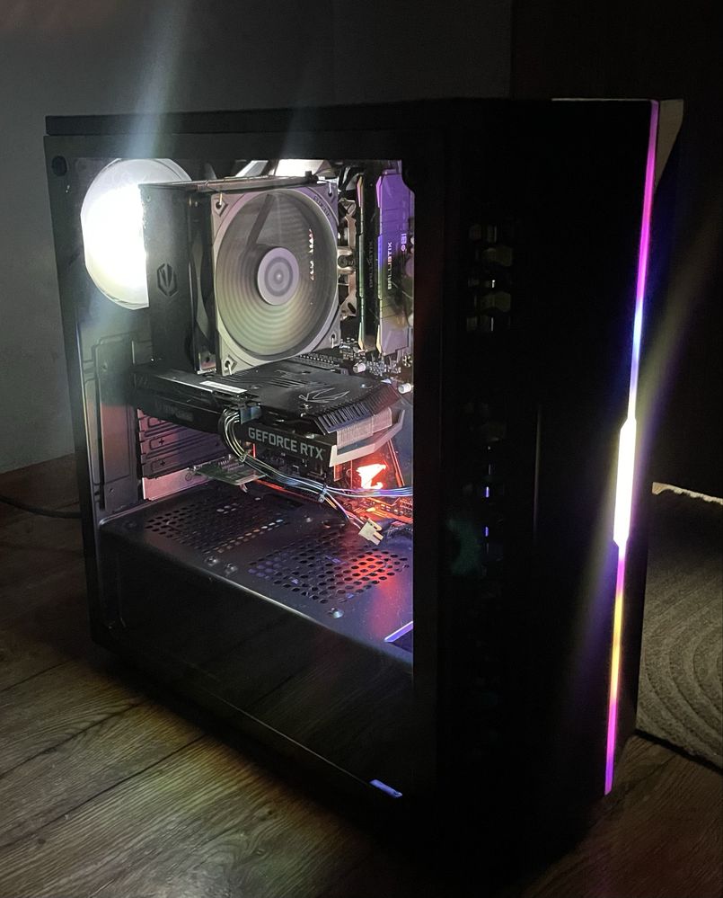 Komputer do Gier.  RTX 3060Ti Ryzen 5 5600 1.5Tb 16Gb ram