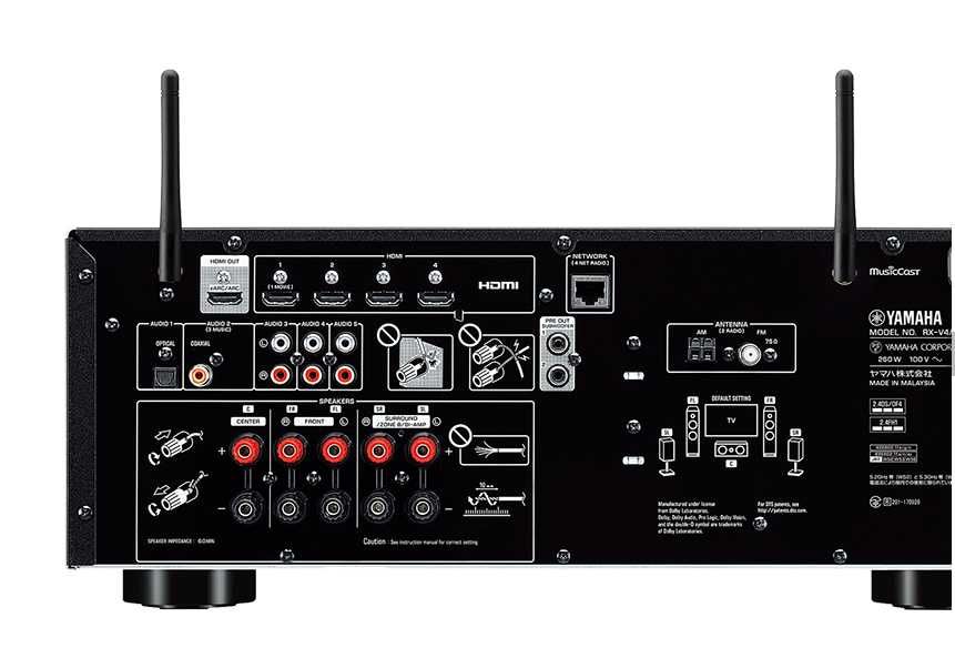Amplituner kina domowego Yamaha RX-V4A