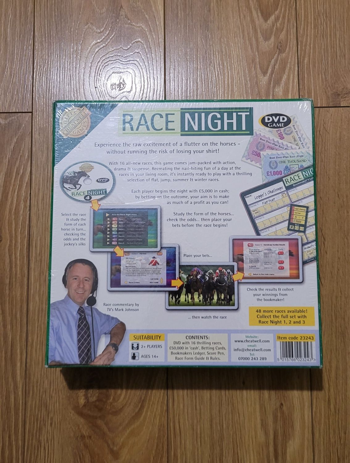 Race Night wyścigi konne 4 edycja gry DVD