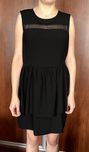 Sukienka H&M - elegancka z baskinką - rozm. 40