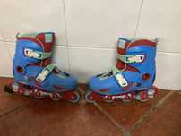 Patins em linha Oxelo em bom estado