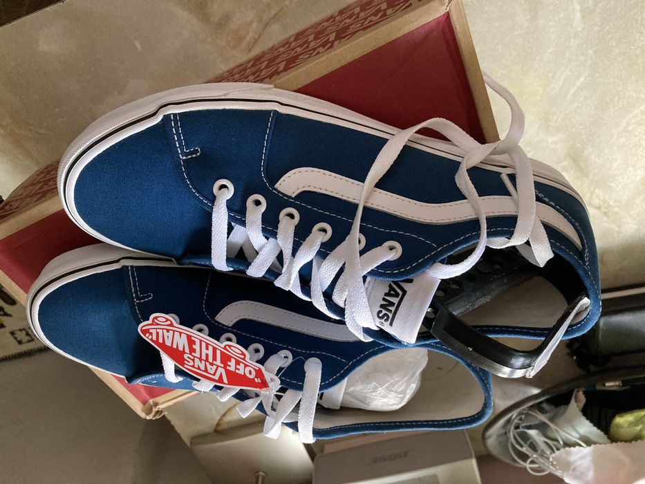Buty meskie Vans Filmore Decon niebieskie 44