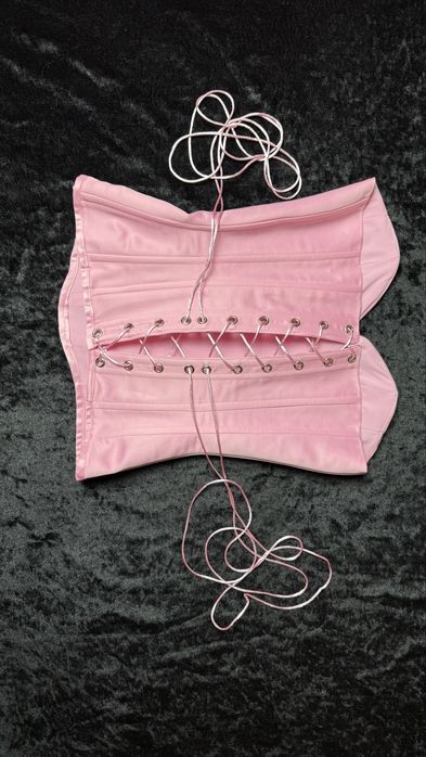 Корсет атласний на шнурівці, корсет сатиновий