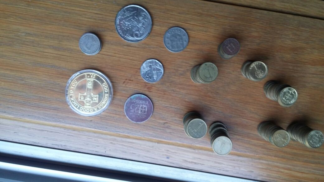 Vendo moedas antigas