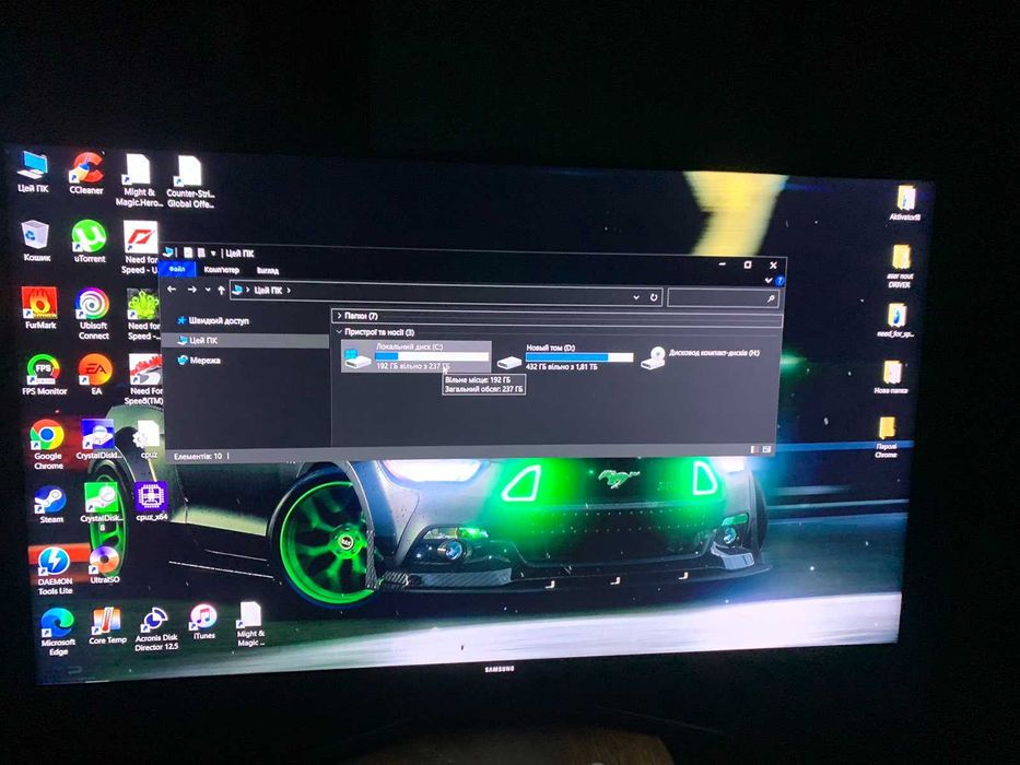 ТЕРМІНОВО ТОРГ !!! Компʼютер  xeon e5-2670v2  16 gb ram