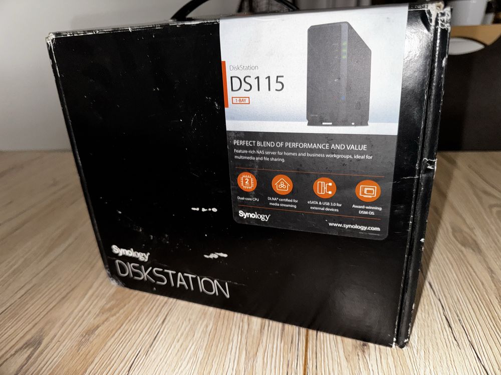 Synology DS115 dysk sieciowy