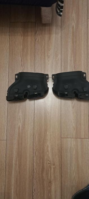 Końcówki wydechu Mercedes W205 W222 63 czarne AMG