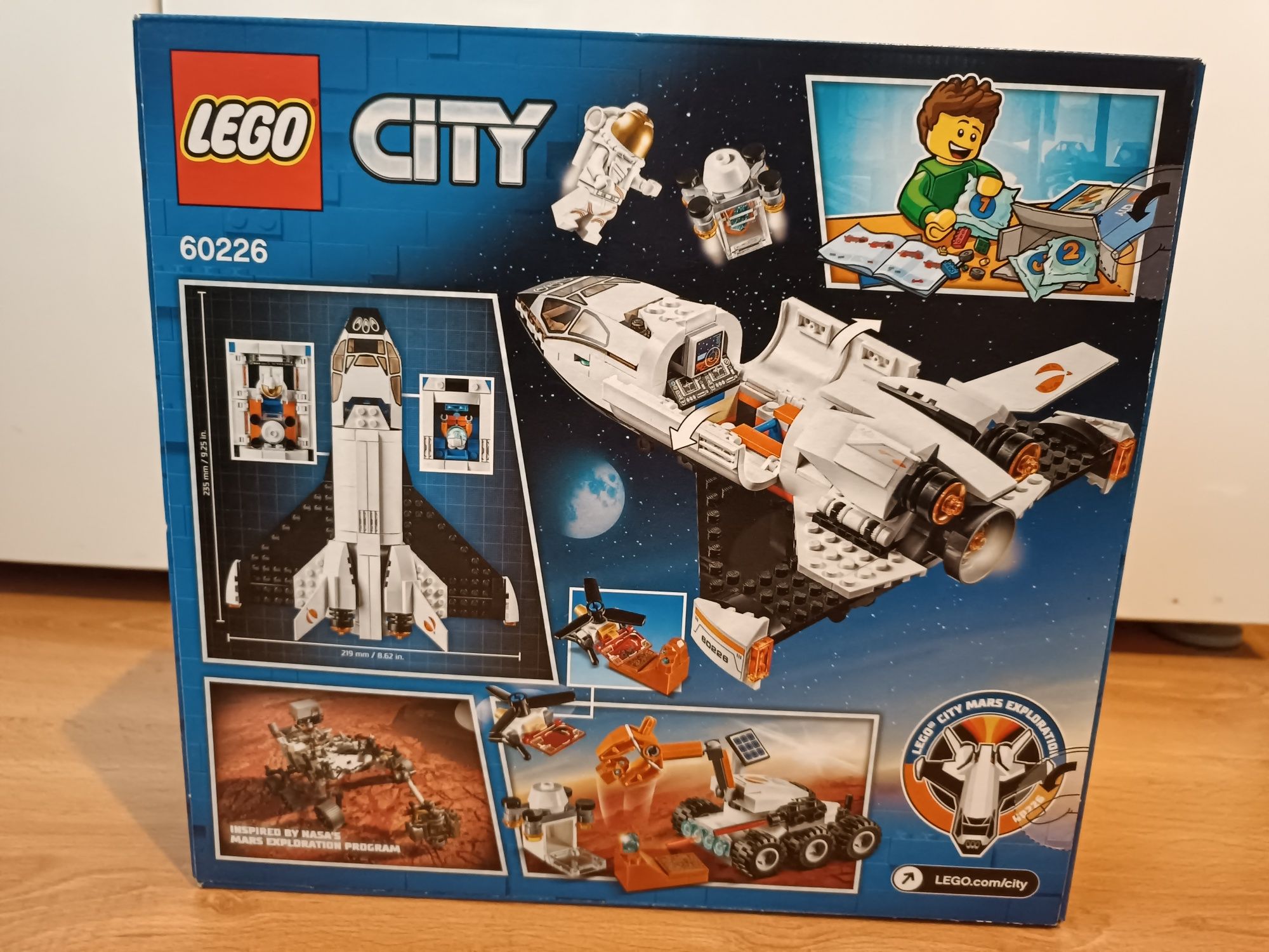 NOWE LEGO City 60226 Wyprawa badawcza na Marsa