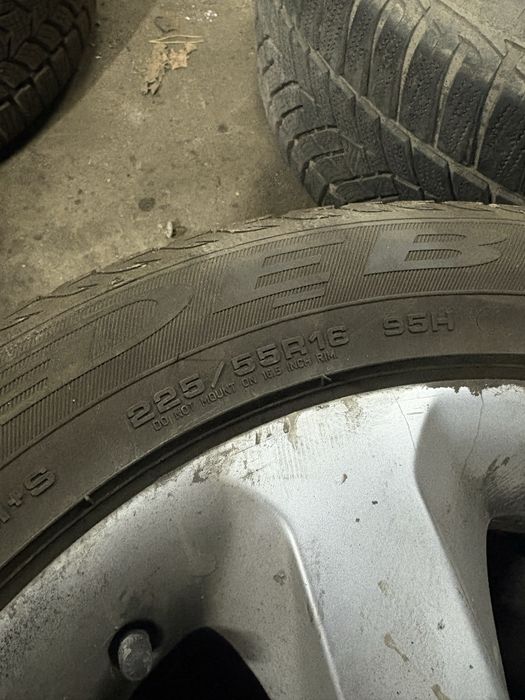 Koła zimowe bmw e60 5x120 2x opony 2024r