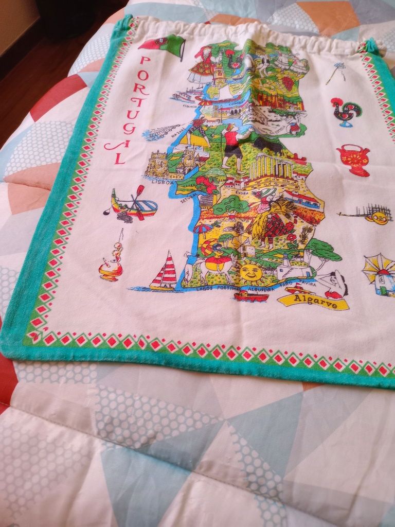Saco para pão de pano,2novos e 1 usado