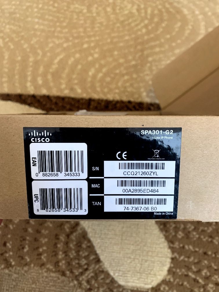 ІР-телефон CISCO spa301-2G
