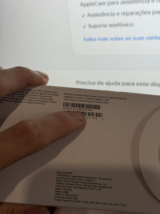 Apple Watch Series 9 45mm GPS Dourado