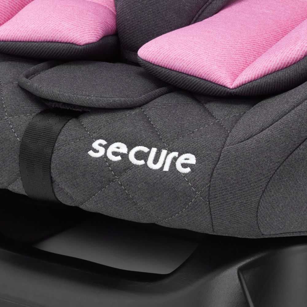 Автокрісло Sesttino Secure Pro, рожеве та сіре ( 0-36 кг)