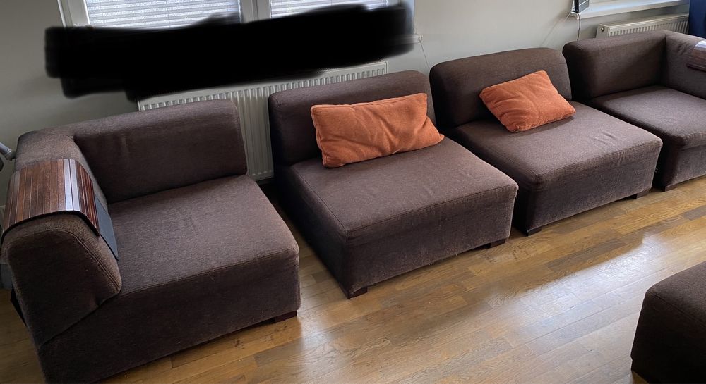 Sofa modułowa firmy Bizzarto, model Lorenzo
