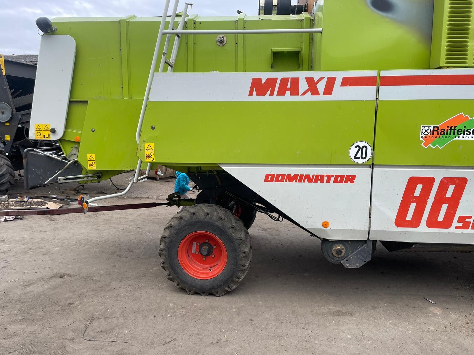 Kombajn Claas Dominator 88 części używane oryginalne