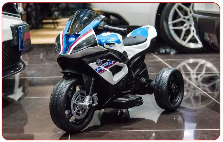 Autko motorek MOTOR NA AKUMULATOR BMW dzieci jeździk trójkołowy JT5008