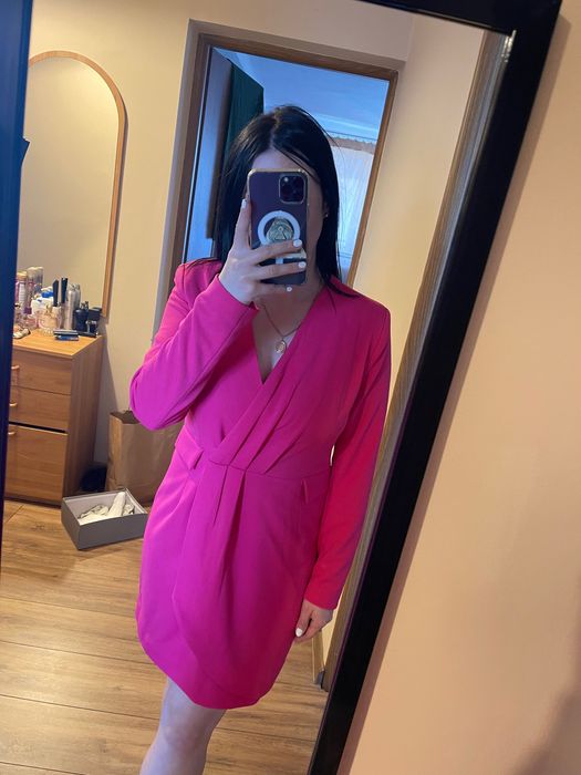 sukienka różowa Reserved, M, nowa