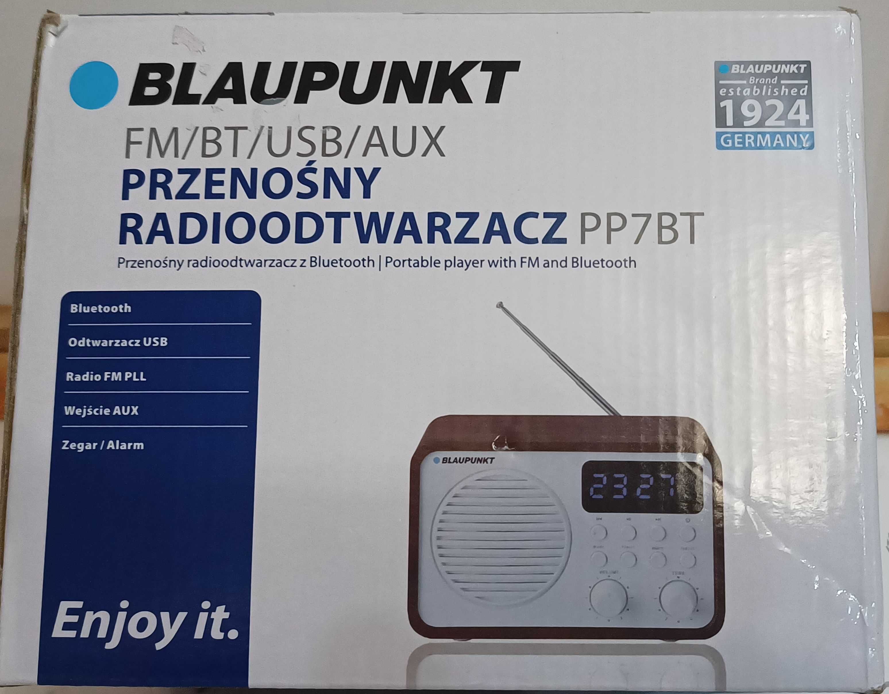 Radio FM sieciowe i bateryjne  PP7BT - Blaupunkt