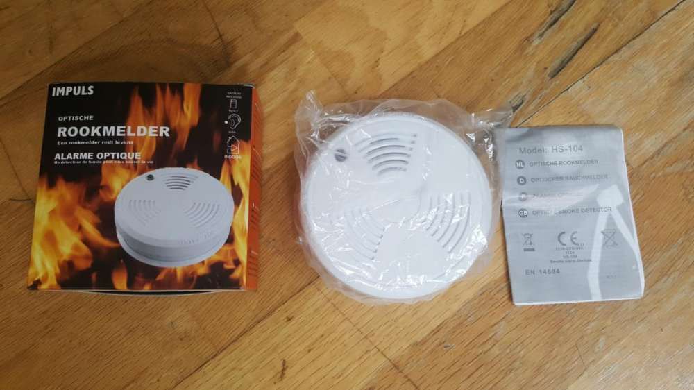 Detetor Fumo/Incendios
