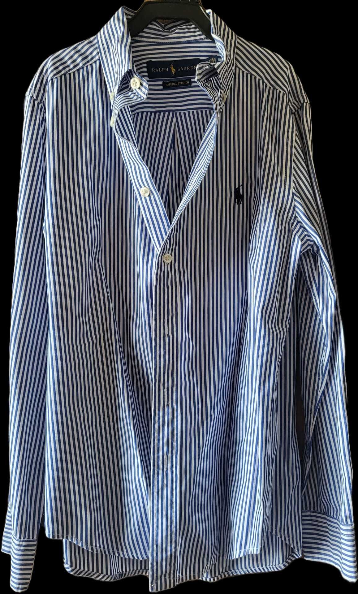 Camisa Riscas Polo Ralph Lauren de rapaz | 10-12 anos. Como nova