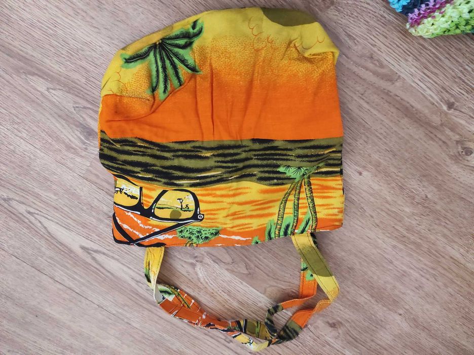 Sacos de Verão em pano e rafia