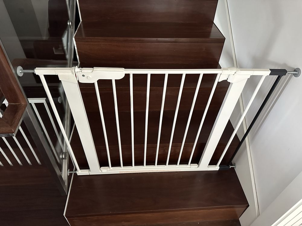 Baby Dan Barreira Pressão ASTA Branco c/ 2 Extensões