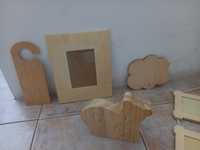 Caixas / Moduras / Decoração em madeira