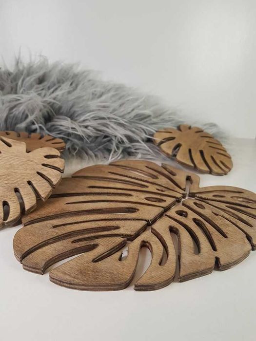 Podkładki monstery - 3 rozmiary