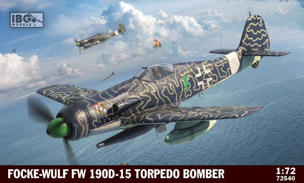 IBG 72540 Focke-Wulf FW 190D-15 Torpedo Bomber 1/72  model do sklejani