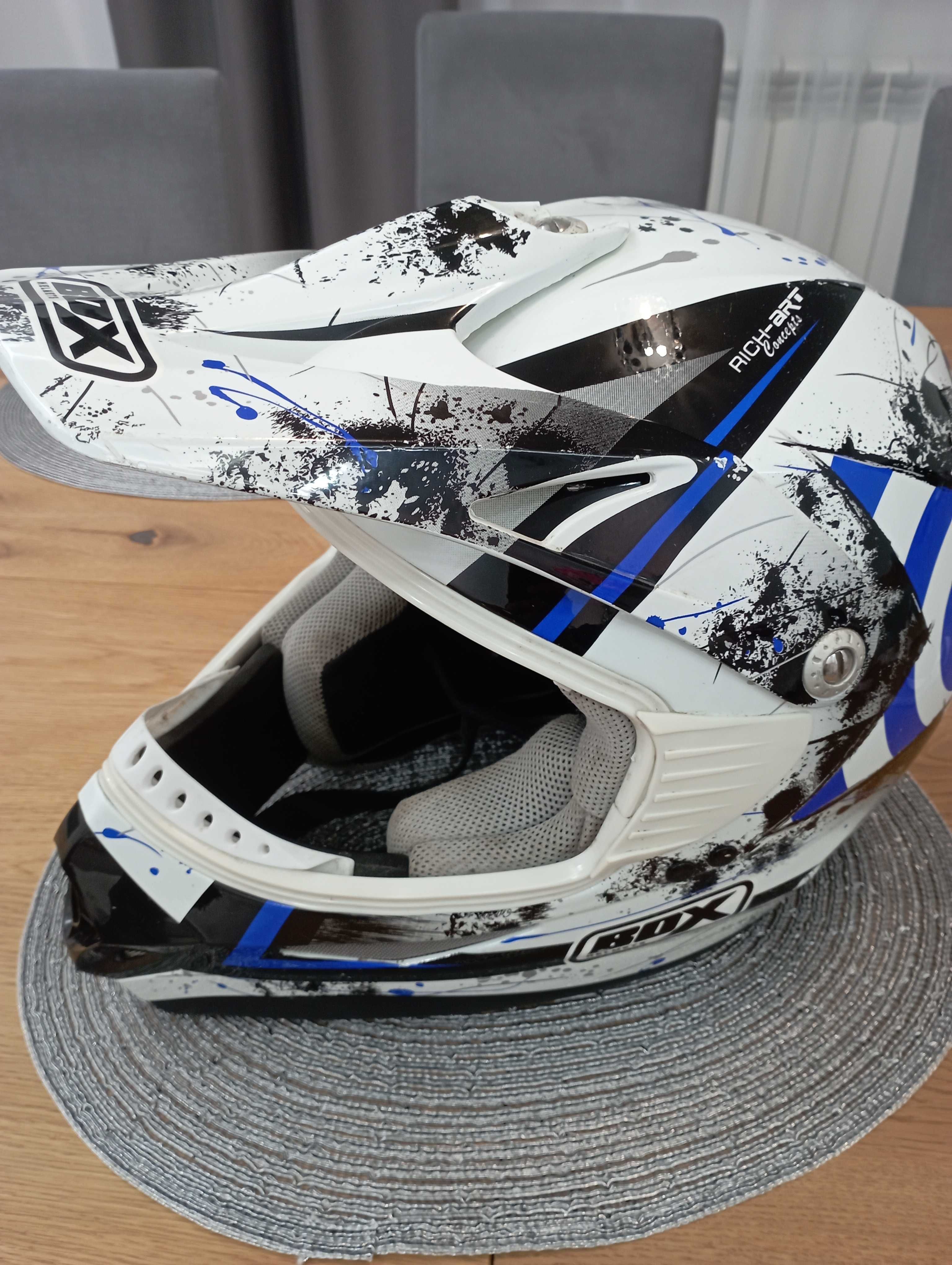 Kask motocyklowy BOX Helmets cross/quad