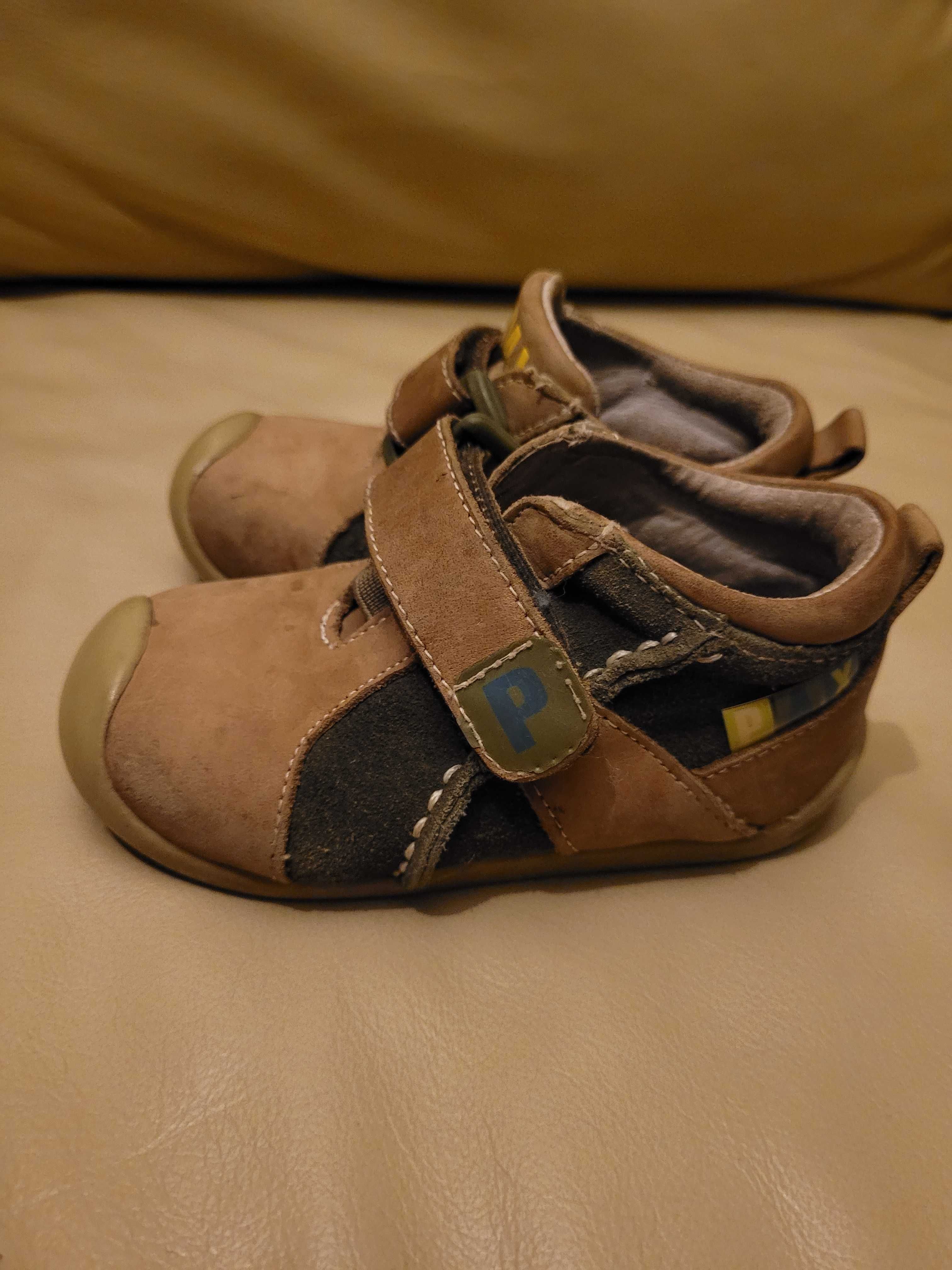 Buty jesienne dla chłopca skóra r. 21