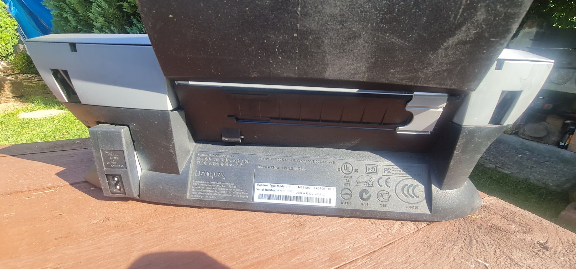 Urządzenie wielofunkcyjne drukarka Lexmark X1150 plus 3 płyty.